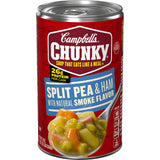 Campbell’s Chunky Soup, Split Pea Soup With Ham, 19 Oz Can