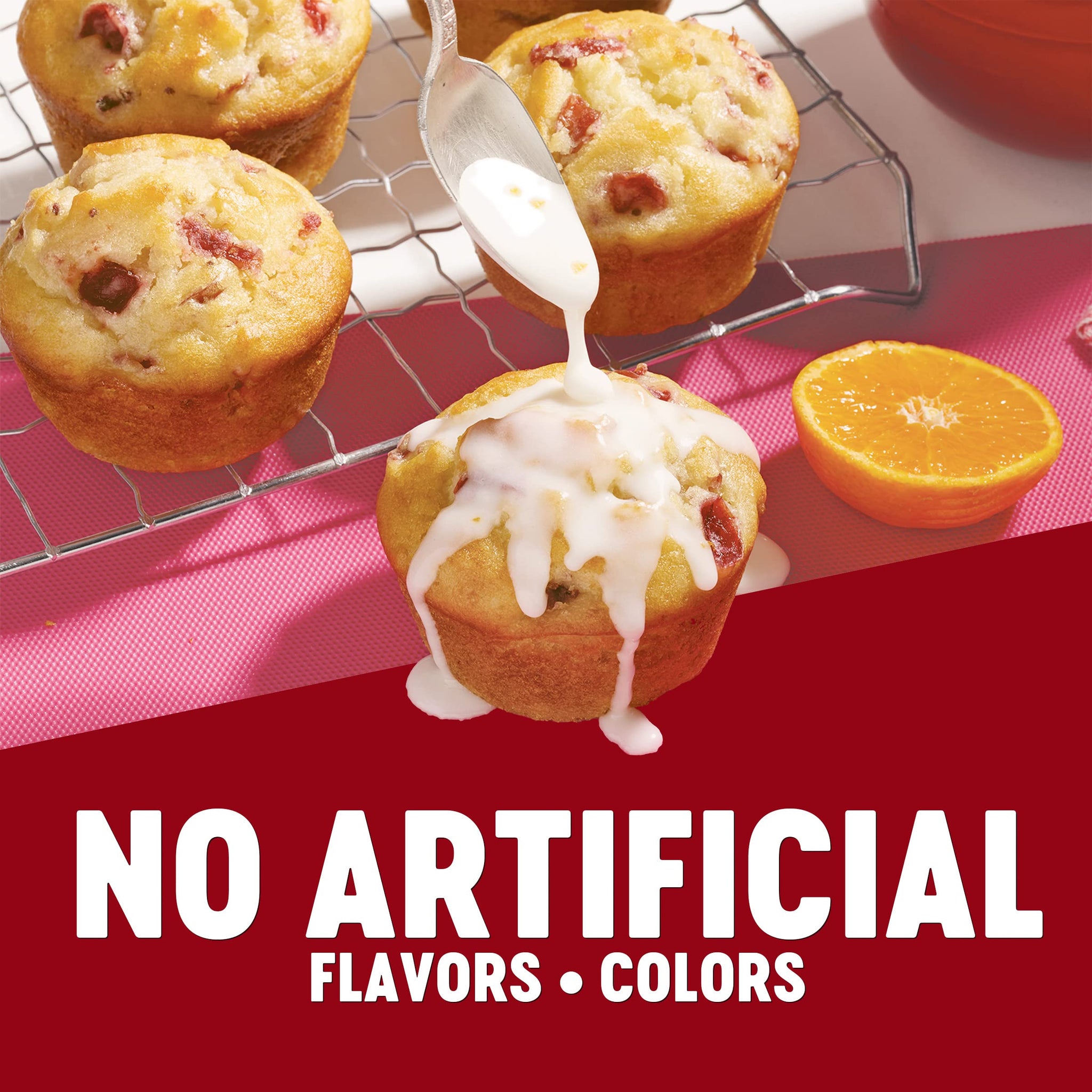 Krusteaz Cranberry Orange Muffin Mix, 18.6 OZ (Pack of 3)