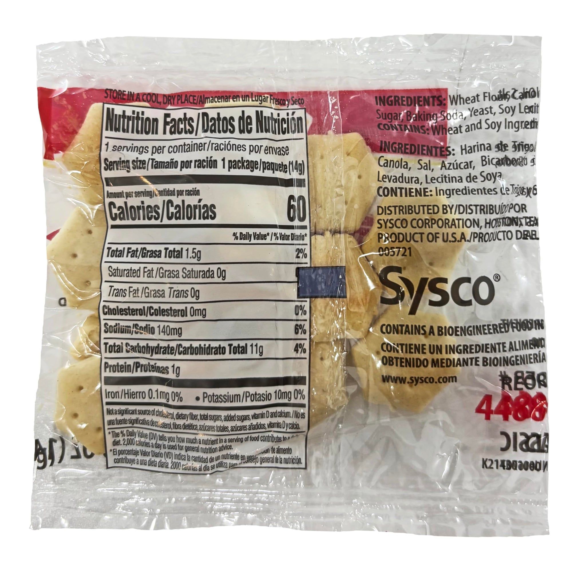 House Recipe Imperial Oyster Crackers - 150 Count, 0.5 oz Single-Serve Packs