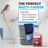 Zogics All Surface Neutral Cleaner - Floor Cleaner Solution with a Low Toxicity Formula and Neutral pH for All Surfaces, Each Bottle Makes up to 16