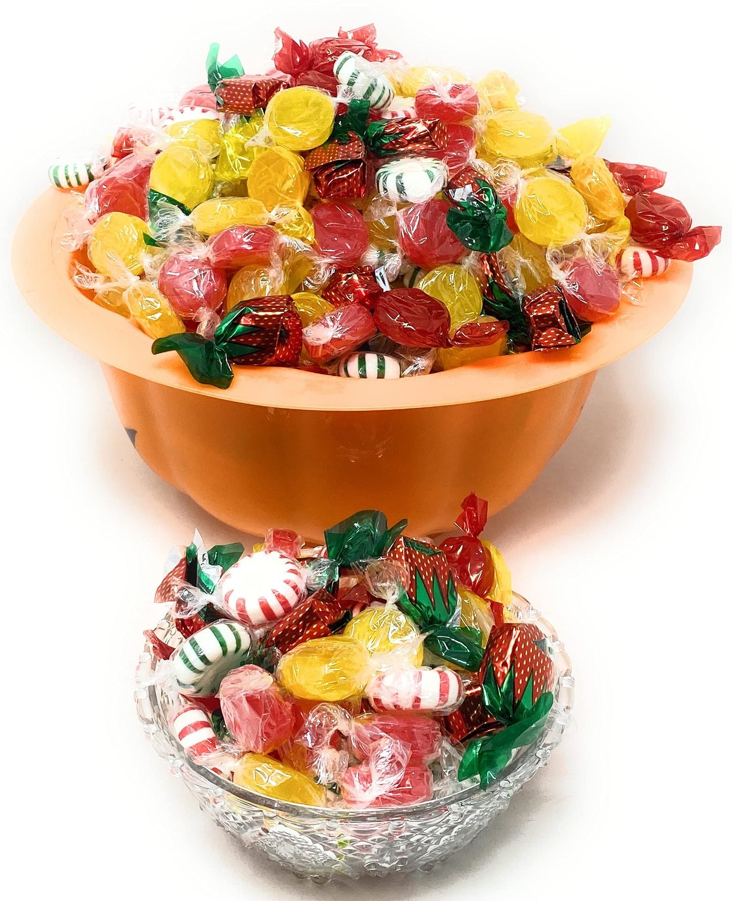 American Favorites Sweets Party Mix Individually Wrapped Hard Candies Bulk Assortment 7 Flavor Variety Pack 6 Lb 450+pcs (96 Oz)
