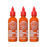 Three Mountains Brand, Original Sriracha Chili Sauce, 10 Oz., Pack of 3, NON-GMO Verified, All Natural, 10 Ounce (Pack of 3), 3.0 Count