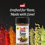 Badia Taco Seasoning, 2.75 oz - Authentic Blend of Spices for Tacos, Burritos, Fajitas, Ground Beef, Chicken & Vegetarian Dishes