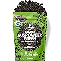 Organic Gunpowder Green Loose Leaf Tea | 100% USDA Organic Chinese Green Tea | Premium Grade | Bold & Earthy Flavor | 8oz Bulk Bag | High Antioxidants