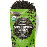 Organic Gunpowder Green Loose Leaf Tea | 100% USDA Organic Chinese Green Tea | Premium Grade | Bold & Earthy Flavor | 8oz Bulk Bag | High Antioxidants