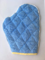 Soft Microfiber Dust Mitt - Comfortable and Reusable Dusting Mitten for Household Cleaning | Multipurpose Cloth Glove Wipes Off Dirt for Living Room