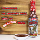 ASS KICKIN' Original Hot Sauce with Serrano and Habanero Peppers - 5 oz (12 Pack) - Perfect Gourmet Gift for the Hot Sauce Fan - Try if you dare!