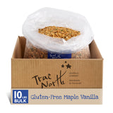 True North Granola - Gluten Free Maple Vanilla Granola, Low Carb, Nut Free and Non-GMO, Bulk Bag, 10 lb.