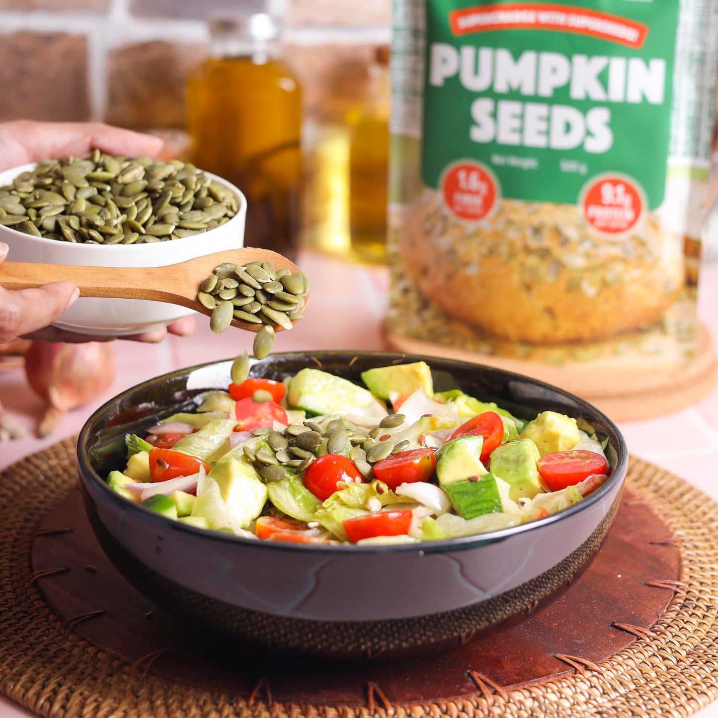 Urban Platter Raw Pumpkin Seeds, 400g [Raw, Heart-healthy, Gluten-free]