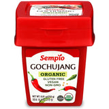 Sempio Gochujang Vegan Korean Red Chili Pepper Paste - Organic Gluten Free: Sweet Spicy Savory Paste, Traditional Fermented Condiment for Cooking