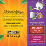 Twinings Blackcurrant Breeze Black Tea Individually Wrapped Bags, 100 Count (Pack of 1), Sweet, Tangy Taste, Caffeinated, Enjoy Hot or Iced, 100