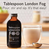 The Republic of Tea - Tablespoon London Fog, Black Tea Concentrate, 8 fl oz -16 Servings