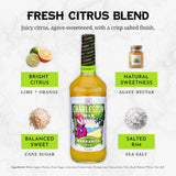 Charleston Mix - Premium All Natural Margarita Mix, Classic Lime, 32oz