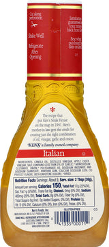Ken's Steak House Italian Dressing & Marinade (9 Fl Oz, Pack of 9)