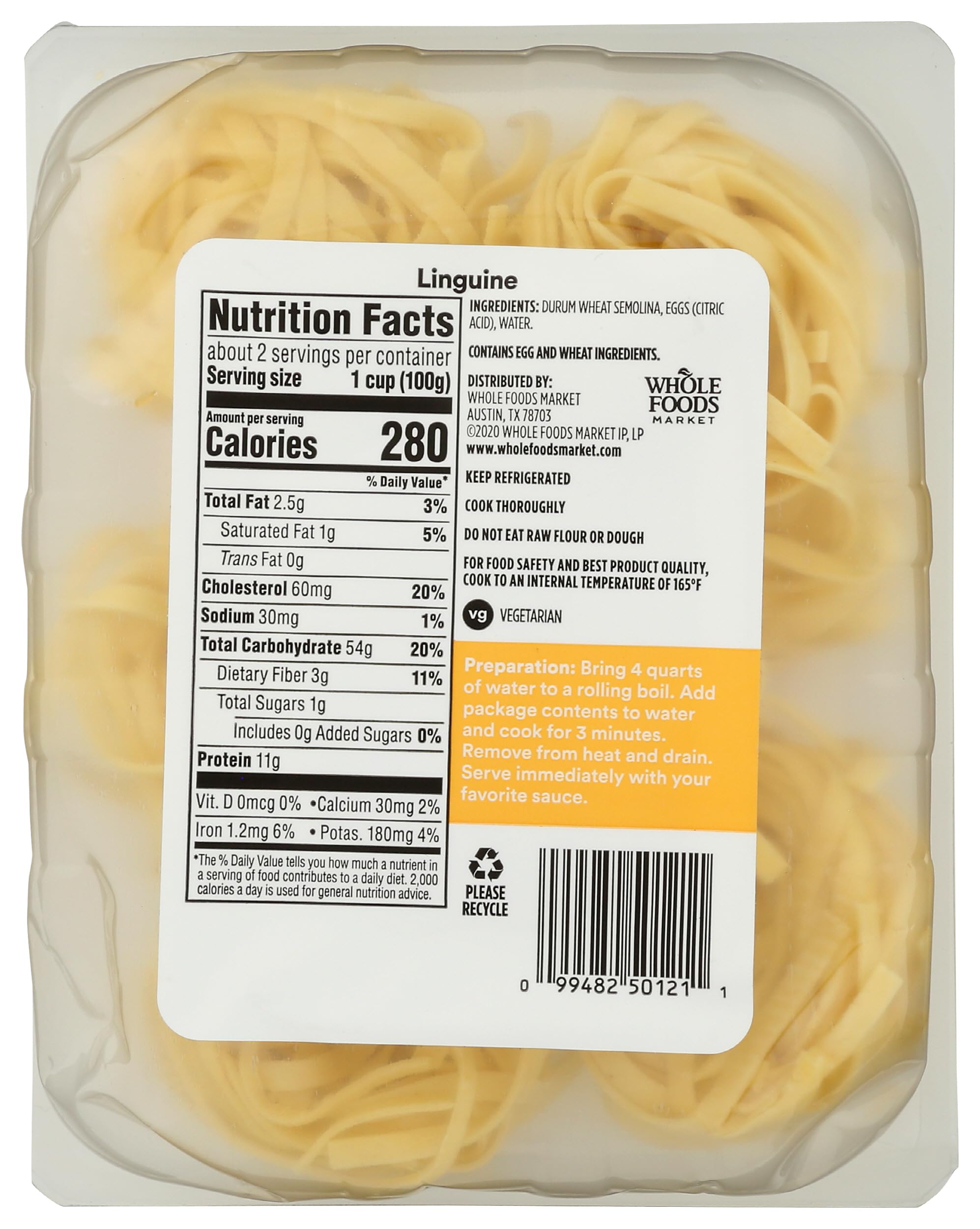 365 by Whole Foods Market Linguine Nest, 8 OZ