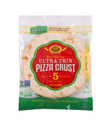 Golden Home Bakery Products Ultra Thin Pizza Crust, 7" (5 Pack)