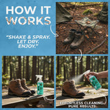 Fabric Freshener Spray, 32oz. 'Peppermint' Odor Remover Spray. Shoe Deodorizer, Carpet Deodorizer, Odor Eliminator for Strong Odors Cleaning Supplies