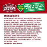 Campbell’s Chunky Healthy Request Soup, Hearty Italian Wedding Soup with Meatballs and Spinach, 18.6 oz Can