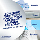 OxiClean Triple Action White Revive Laundry Whitener and Stain Remover Powder, Use with Detergent, Whitens and Brightens Clothes, Removes Tough