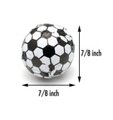 CandyOut Chocolate Soccer Balls 2 Pound - Foil Wrapped Chocolate Candy in Sealed Bag