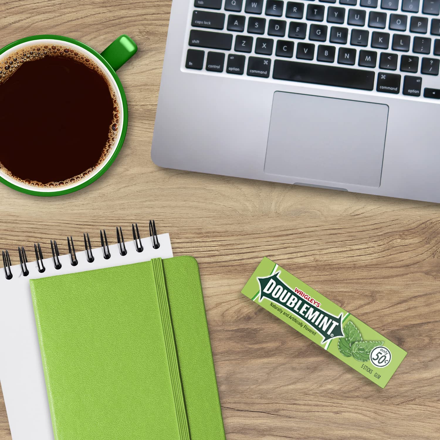 DOUBLEMINT WRIGLEY'S DOUBLEMINT Chewing Gum Bulk Pack, 5 Stick (Pack of 40)
