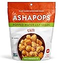 AshaPops Chili Flavored Popped Water Lily Seeds - Gluten-Free, Vegan, Paleo, Nut-Free, Corn-Free, Soy-Free, Non-GMO, Delicious Plant-Based Crunchy