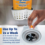 Arm & Hammer 12-Count Sink Garbage Disposal Cleaner, Freshener & Deodorizer Capsules Citrus Scent, with Power of Baking Soda