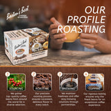 Boston’s Best - Hearty Donut Shop Decaf Medium Roast Coffee, Delicious Gourmet, Compatible with Keurig CoffeeMaker, 1 Count (12 Single Serve Cups)