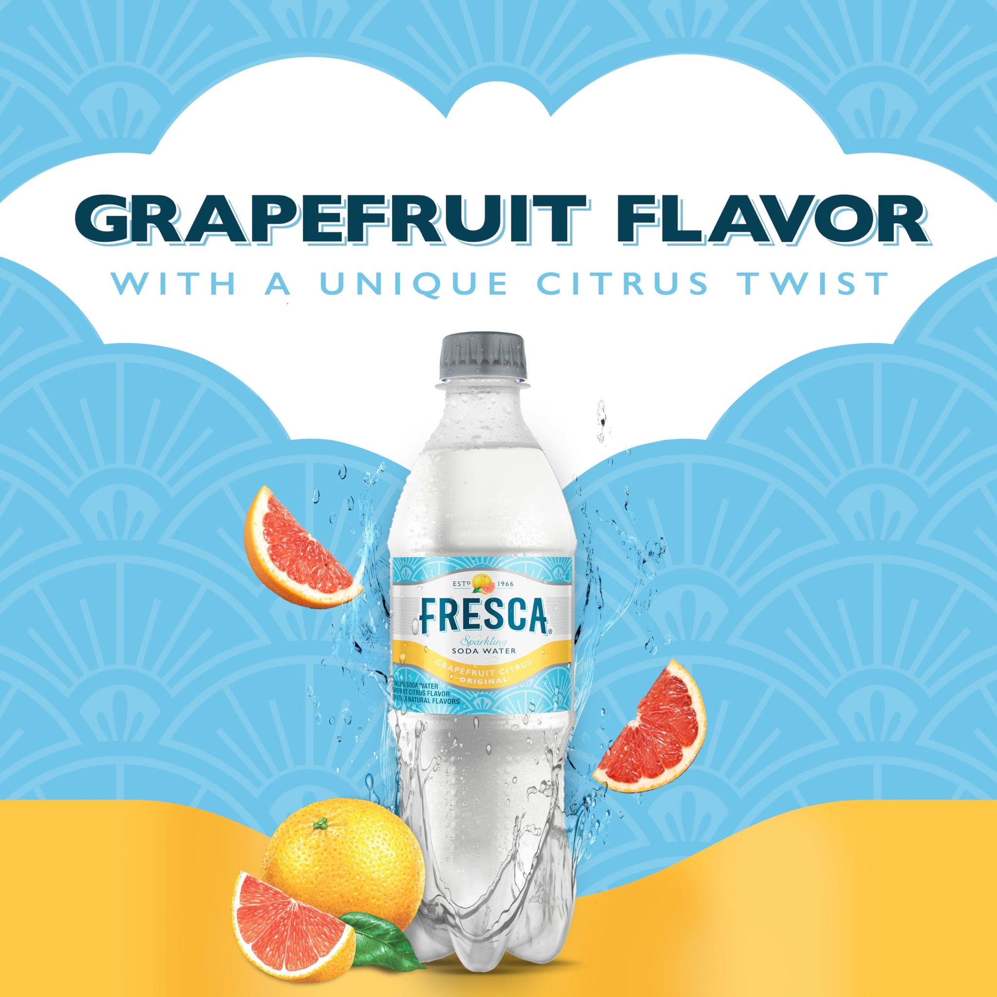 Fresca Citrus Soda Soft Drink, 16.9 fl oz Bottles, 6 Pack