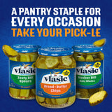 Vlasic Zesty Bread and Butter Pickle Chips, Keto Friendly, 24 FL OZ