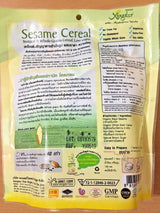 2x125g Black Sesame Cereal 8 Whole Grains Organic Drink Mix Vegetarian Low Sugar