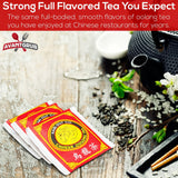 Authentic Restaurant-Grade Oolong Tea Bags, Premium Chinese Tea Sachets for Hot or Iced Caffeinated Drinks, Semi-Fermented Drink for Detox, Health