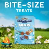 GHIRARDELLI Minis Milk Chocolate Assortment, 12.3 oz Bag