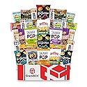 Snack BOX Gluten Free Healthy Care Package (34 Count) Fathers Day Holiday, Teachers, Back to School, College, Students, Exams, Gift Baskets, Birthday