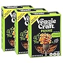 Veggiecraft Farms Penne Pasta - Low Carb Pasta, High Protein, Made with Cauliflower, Lentil & Peas, Gluten Free, Plant Based Pasta Noodles, High