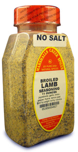 Marshall’s Creek Spices Broiled Lamb Seasoning, No Salt, 12 Ounce
