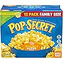 Pop Secret Double Butter Microwave Popcorn 12ct (3.2oz Bags), 38.4oz Box (Pack of 1) - Microwave Popcorn, Non-GMO Popcorn, Double Butter Blast