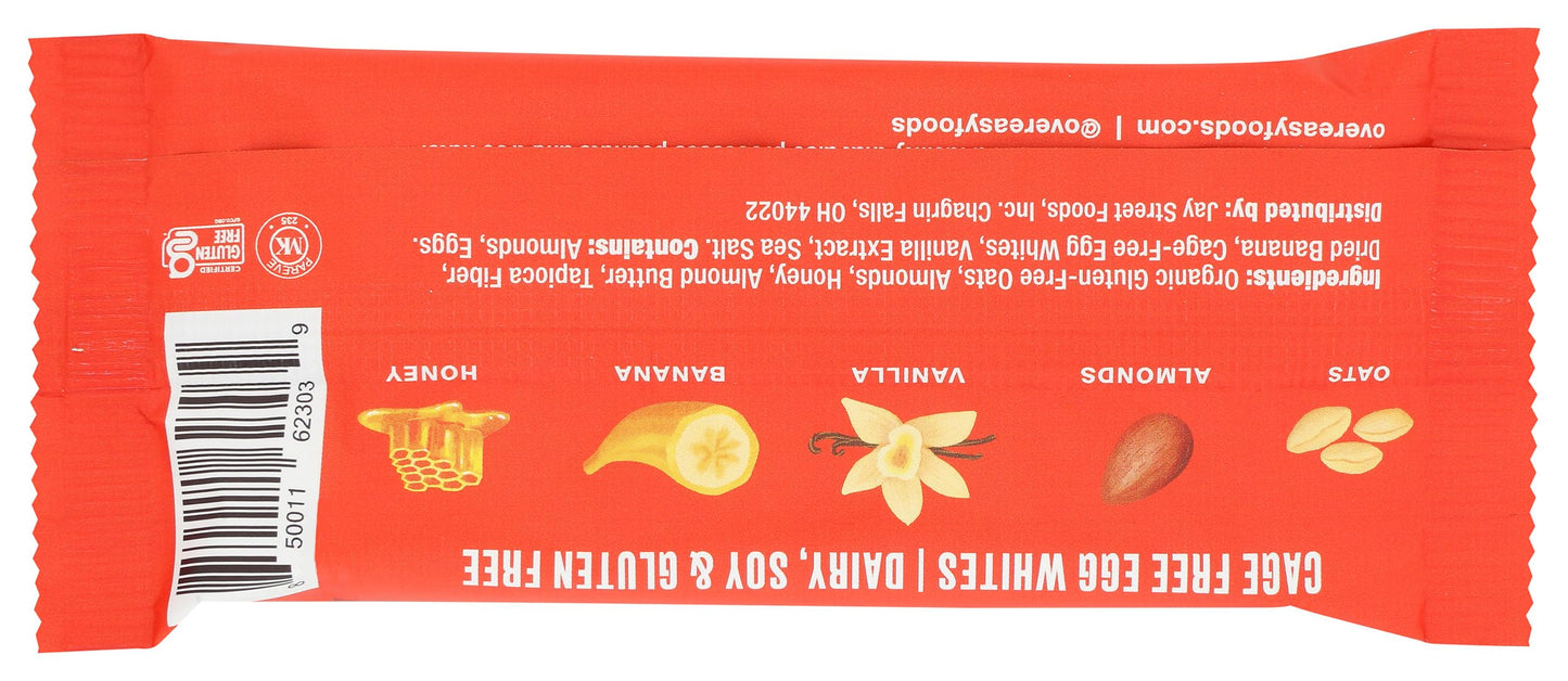 Over Easy Banana Nut Breakfast Bar, 1.8 OZ
