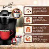 Boston’s Best Coffee - Rich & Bold French Roast Gourmet Flavour, Delectable Dark Roast, Compatible with Keurig Coffee Maker, 1 Count (12 Single Serve