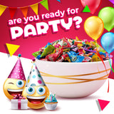 Candy Variety Pack | 3 Lb Bag | Party Mix Individually Wrapped | Assorted Sweets for Party Favors, Candy Buffets, Goodie Bags | Lollipops, Taffies