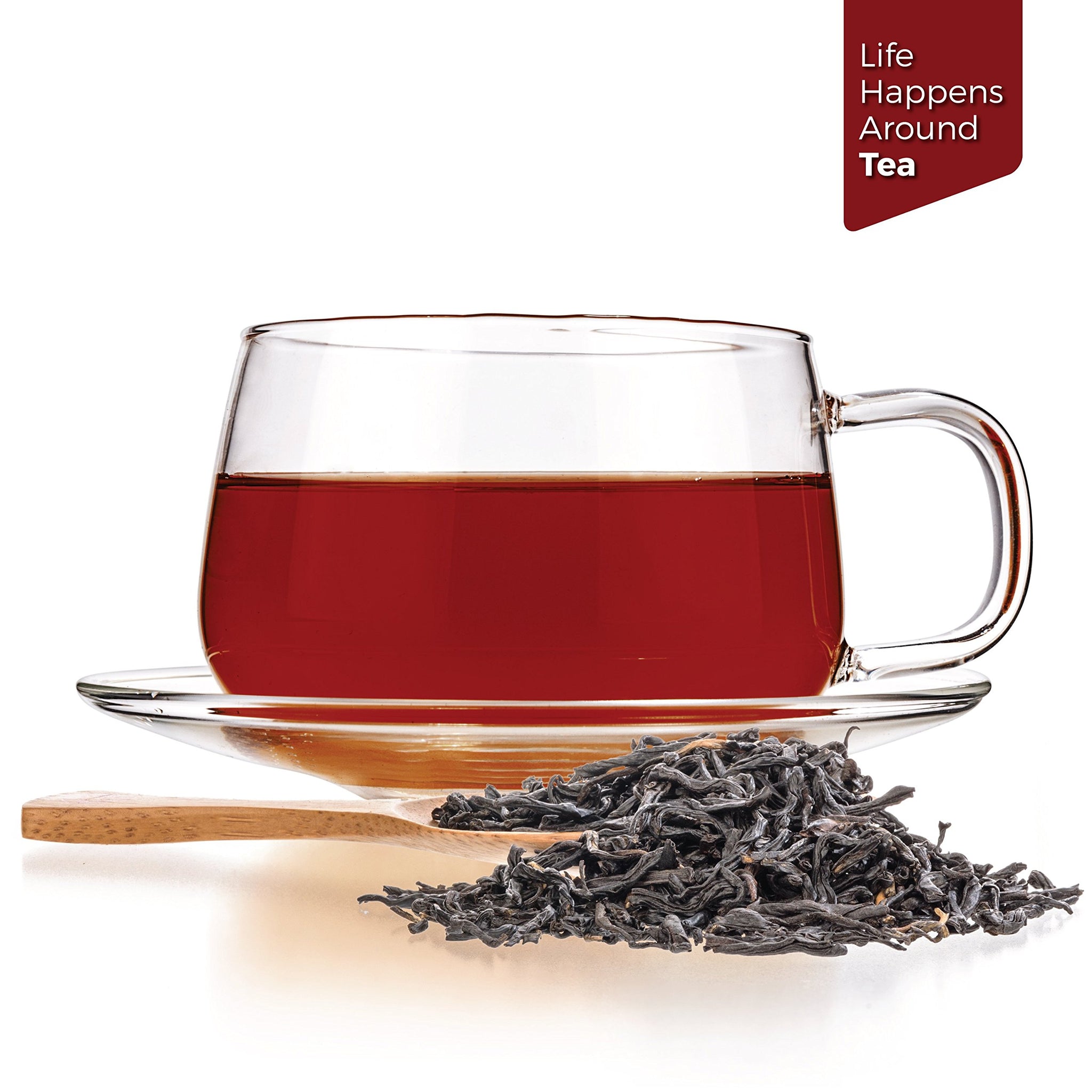 Teayra - Keemun Mao Feng - Premium Chinese Black Loose Leaf Tea - Perfect English Breakfast Tea - Energy Boost - Caffeine Bold - 110g (4-ounce)
