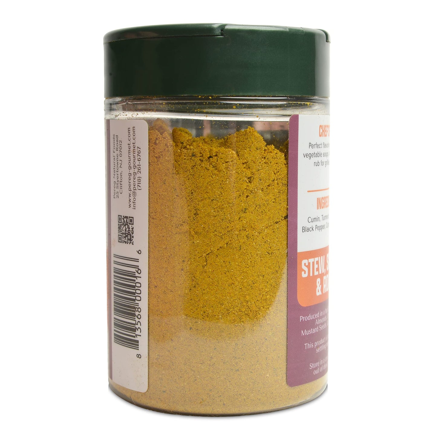 Pereg Mixed Hawaij Soup Spice Mix (4.25 oz) - Contains Cumin, Turmeric, Black Pepper, Cardamom and Clove - Broths, Chicken Soup & Meat Seasoning