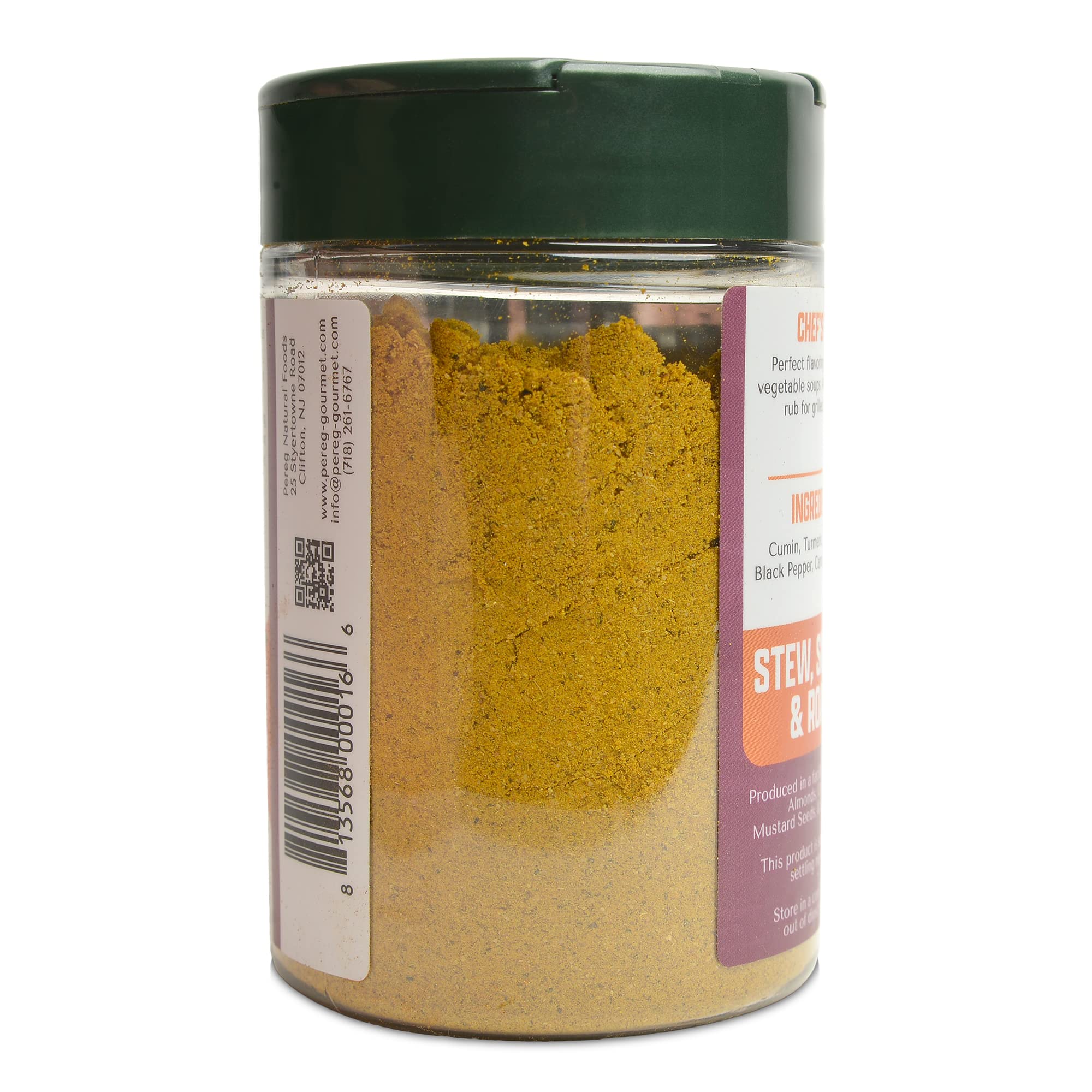 Pereg Mixed Hawaij Soup Spice Mix (4.25 oz) - Contains Cumin, Turmeric, Black Pepper, Cardamom and Clove - Broths, Chicken Soup & Meat Seasoning