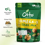 Otto Nuts - Mediterranean Omega-3 Trail Mix, NON-GMO Heart Healthy Dried Fruits & Nuts | 5 OZ with Resealable Bag