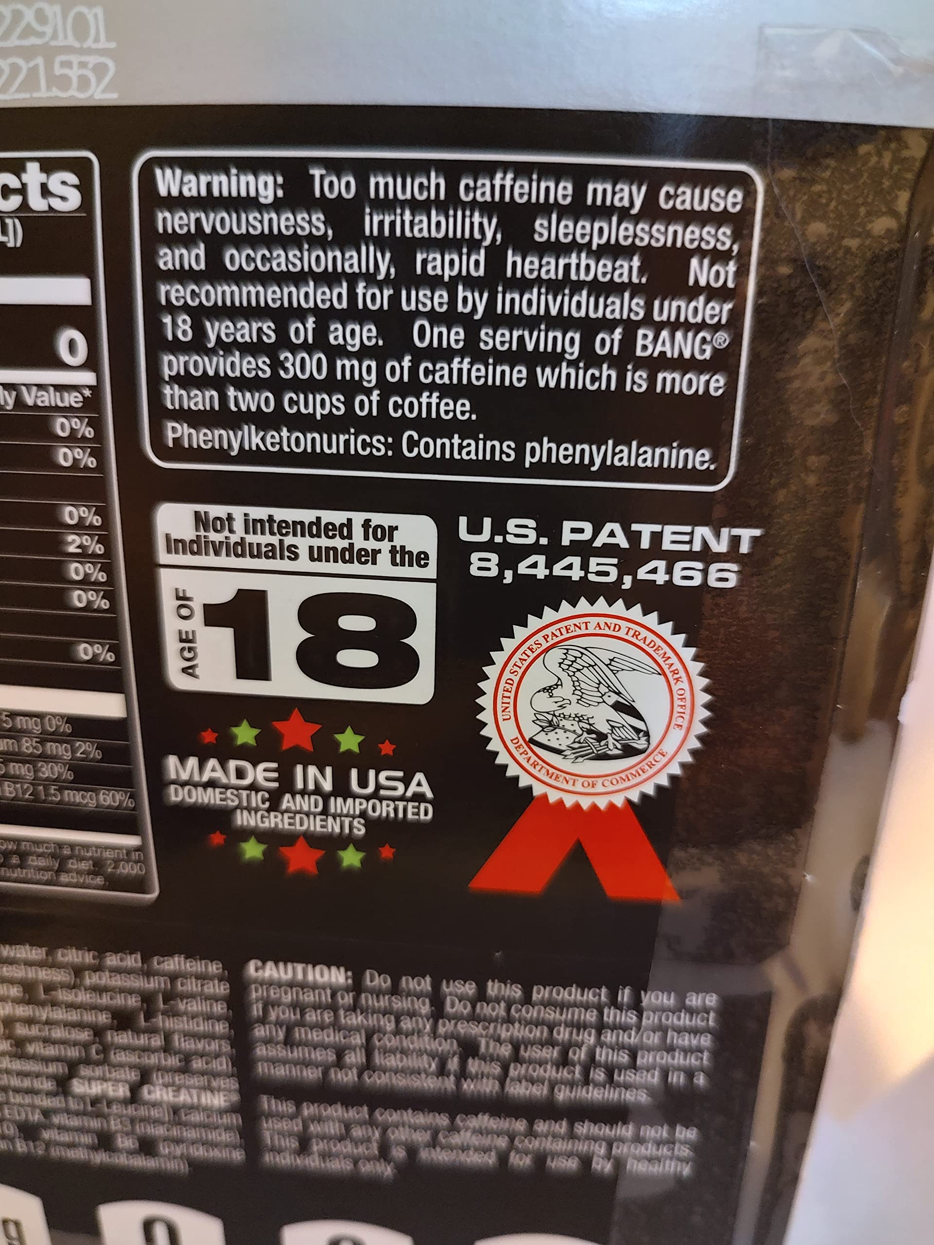 Bang Peach Mango 4pk