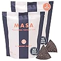 MASA Chips Blue Corn Tortilla Chips Cooked in Beef Tallow - Seed Oil Free Snack, 2pk×5 oz each- Handmade with Only Naturally Grown Blue Corn & Sea