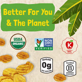Barnana - Organic Plantain Chips, Himalayan Pink Salt, Healthy Snack Made With 100% Coconut Oil, Non-GMO, Potato Chip Alternative, Zero Sugar, Paleo
