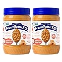 Peanut Butter & Co. Old Fashioned Crunchy Peanut Butter, 8g Protein, Non-GMO Project Verified, No Sugar Added, Gluten Free, Vegan, 16 Ounce (Pack
