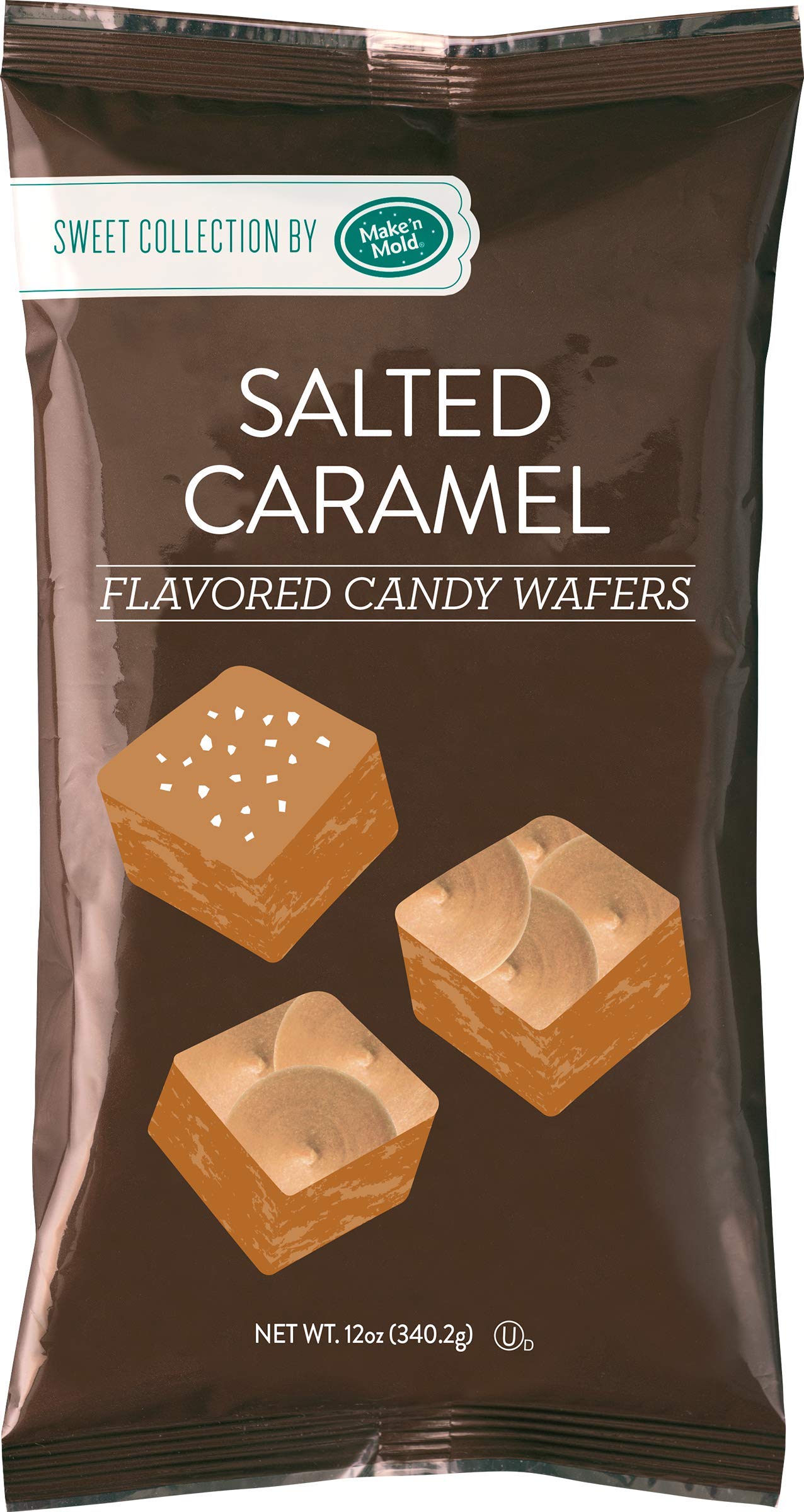 Make'n Mold Vanilla-Flavored Melting Candy Wafers Tuxedo Black, 12 Ounce