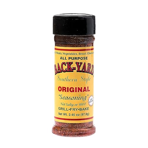 #1 All Purpose Seasoning | BACK-YARD Southern Style Original - 3.45 ounce | Makes Mouth-Watering Food | The Perfect Steak Seasoning, Poultry